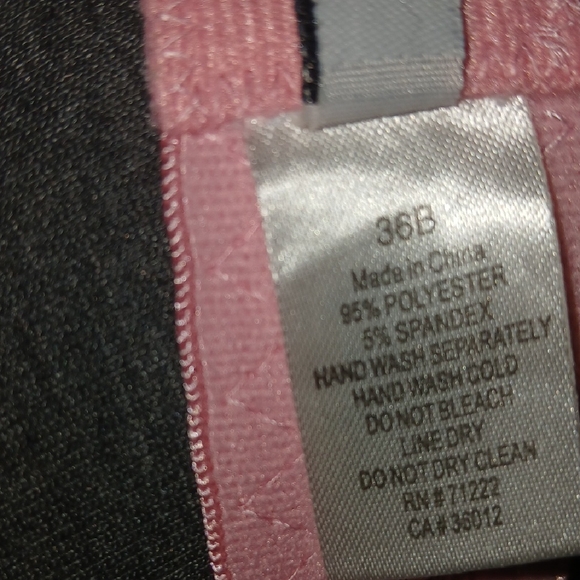 Pink Lace Underwire Bra Size 36B - Picture 6 of 6